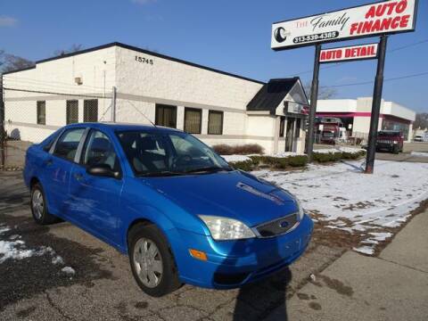 2007 Ford Focus for sale at The Family Auto Finance in Redford MI
