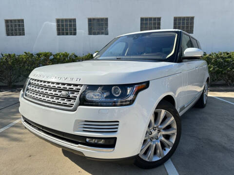 2017 Land Rover Range Rover for sale at UPTOWN MOTOR CARS in Houston TX