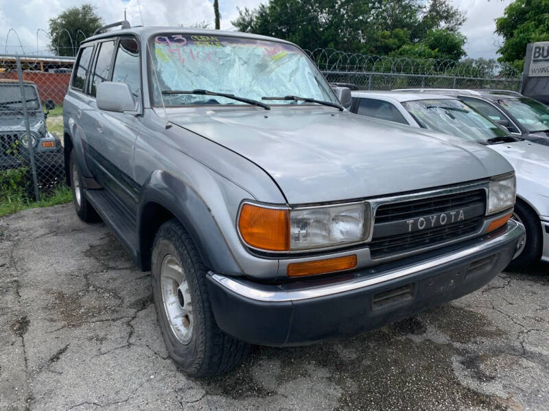 1993 Toyota Land Cruiser for sale at Solares Auto Sales in Miami FL