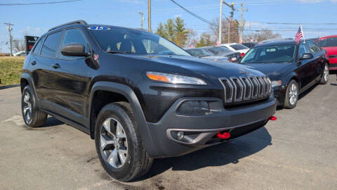 2015 Jeep Cherokee for sale at Dixie Automotive Imports in Fairfield OH