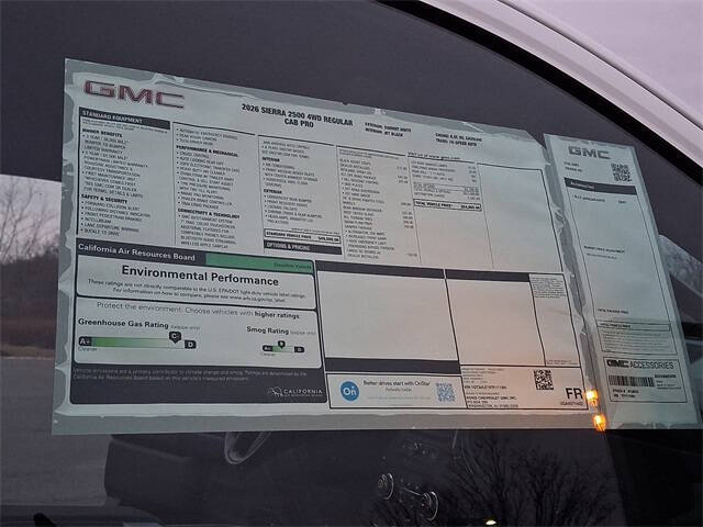 2026 GMC Sierra 2500HD Pro