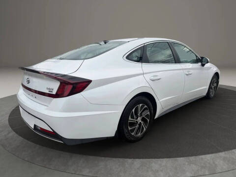 2022 Hyundai Sonata Hybrid Blue