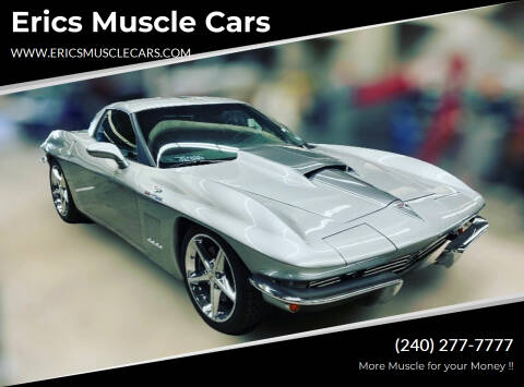 2013 Chevrolet Corvette for sale at Eric's Muscle Cars in Clarksburg MD