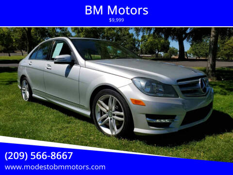 2013 Mercedes-Benz C-Class for sale at BM Motors in Modesto CA