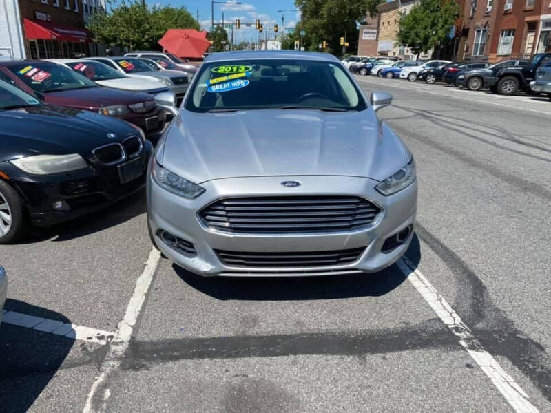 2013 Ford Fusion for sale at K J AUTO SALES in Philadelphia PA