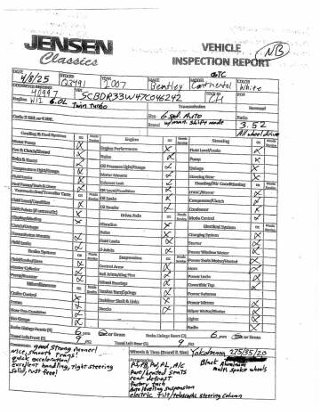 2007 Bentley Continental GT