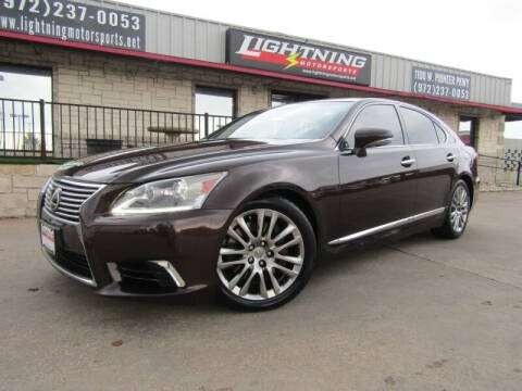 2013 Lexus LS 460 for sale at Lightning Motorsports in Grand Prairie TX
