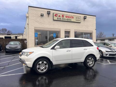 2008 Acura MDX for sale at C & S SALES in Belton MO
