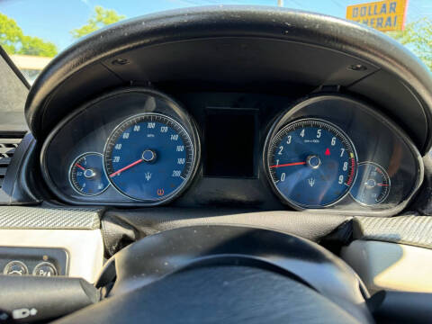 2013 Maserati GranTurismo Sport