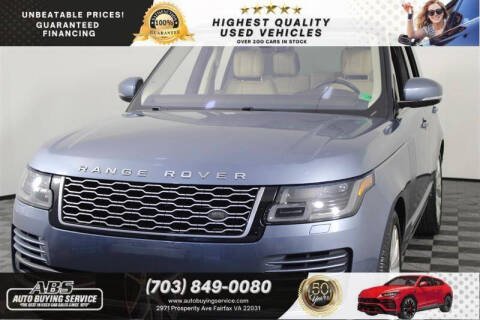 2019 Land Rover Range Rover HSE