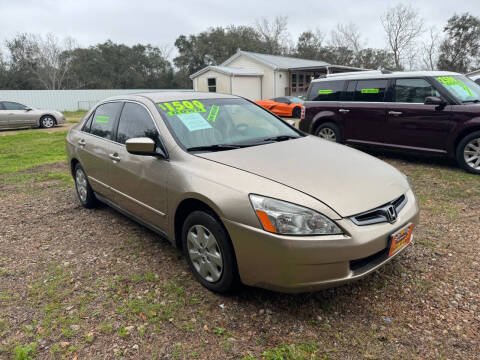 2004 Honda Accord for sale at DION'S TRUCKS & CARS LLC in Alvin TX