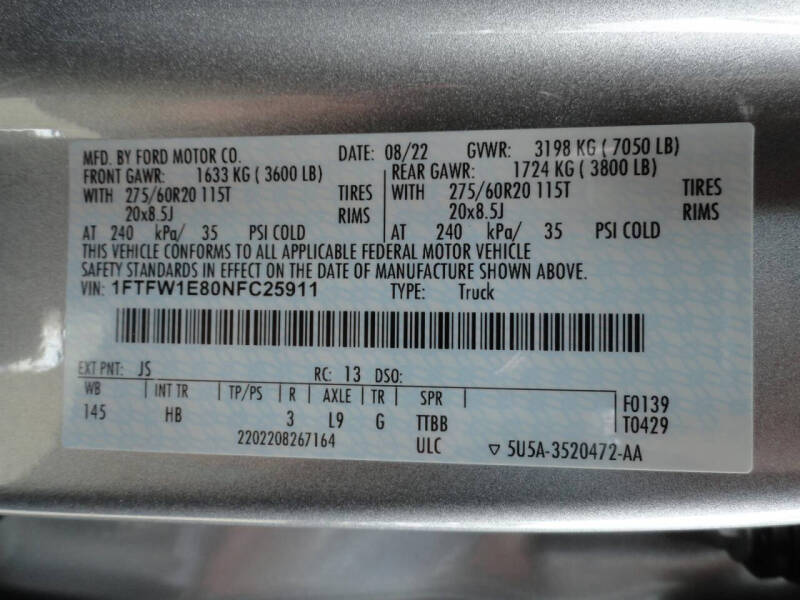 2022 Ford F-150