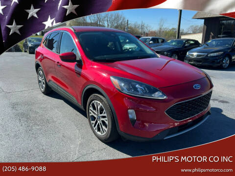 2021 Ford Escape for sale at PHILIP'S MOTOR CO INC in Haleyville AL