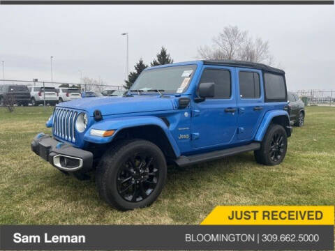 2022 Jeep Wrangler Unlimited for sale at Sam Leman CDJR Bloomington in Bloomington IL
