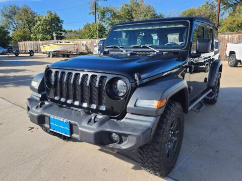 2018 Jeep Wrangler Unlimited for sale at Kell Auto Sales, Inc - Grace Street in Wichita Falls TX