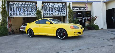 2004 Hyundai Tiburon for sale at Affordable Imports Auto Sales in Murrieta CA