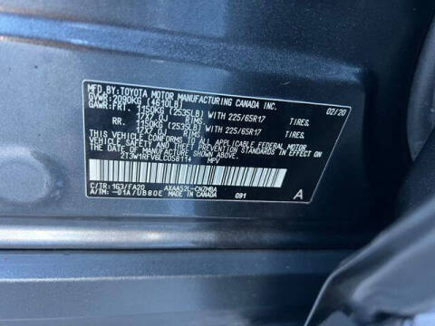 2020 Toyota RAV4 XLE