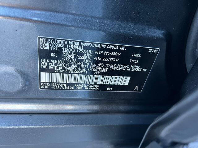 2020 Toyota RAV4 XLE