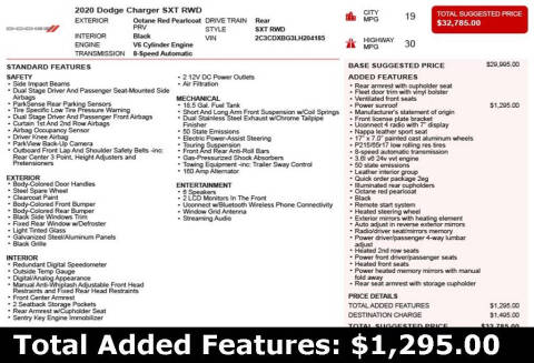 2020 Dodge Charger SXT