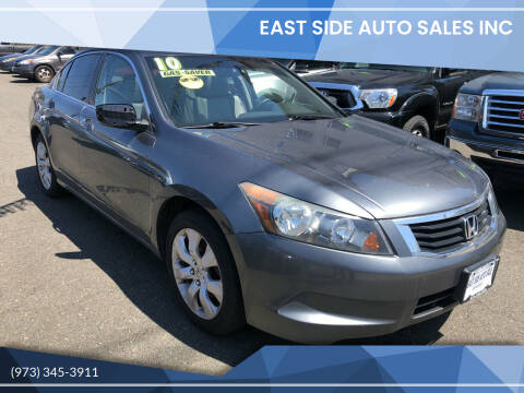 2010 Honda Accord for sale at EAST SIDE AUTO SALES INC in Paterson NJ