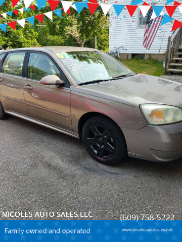 2007 Chevrolet Malibu Maxx for sale at NICOLES AUTO SALES LLC in Cream Ridge NJ