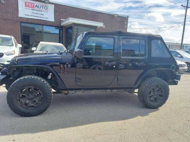 2015 Jeep Wrangler Unlimited for sale at 757 Auto Brokers in Norfolk, VA