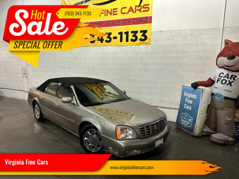 2001 Cadillac DeVille for sale at Virginia Fine Cars in Chantilly VA