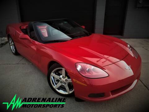 2008 Chevrolet Corvette for sale at Adrenaline Motorsports Inc. in Saginaw MI