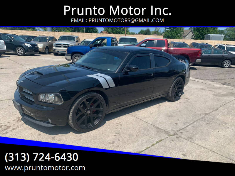 2007 Dodge Charger for sale at Prunto Motor Inc. in Dearborn MI