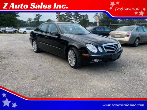 2007 Mercedes-Benz E-Class for sale at Z Auto Sales Inc. in Rocky Mount NC