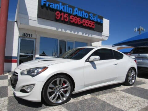 2013 Hyundai Genesis Coupe for sale at Franklin Auto Sales in El Paso TX