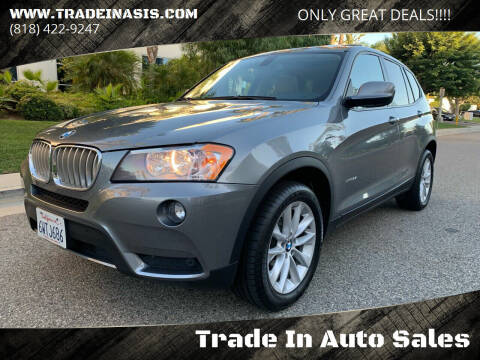 2013 BMW X3 for sale at Trade In Auto Sales in Van Nuys CA