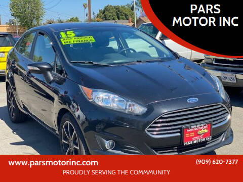 2015 Ford Fiesta for sale at PARS MOTOR INC in Pomona CA