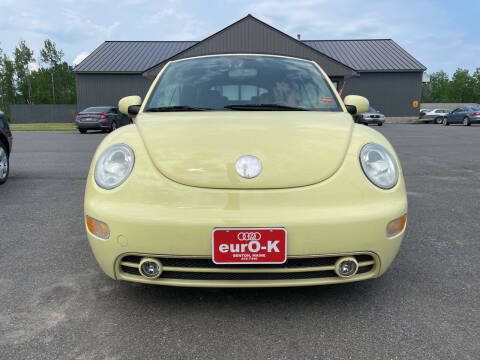 2003 Volkswagen New Beetle Convertible for sale at eurO-K in Benton ME