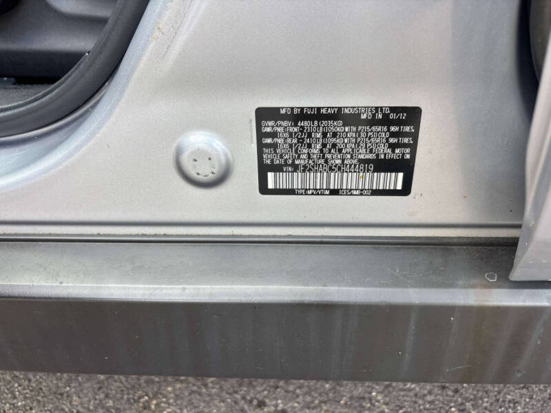 2012 Subaru Forester 2.5X