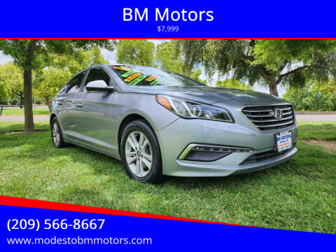 2015 Hyundai Sonata for sale at BM Motors in Modesto CA