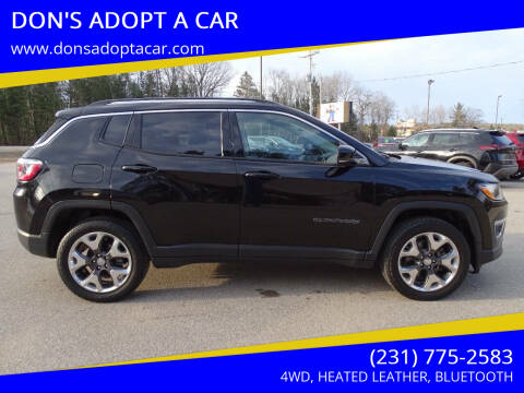 2019 Jeep Compass for sale at DON'S ADOPT A CAR in Cadillac MI