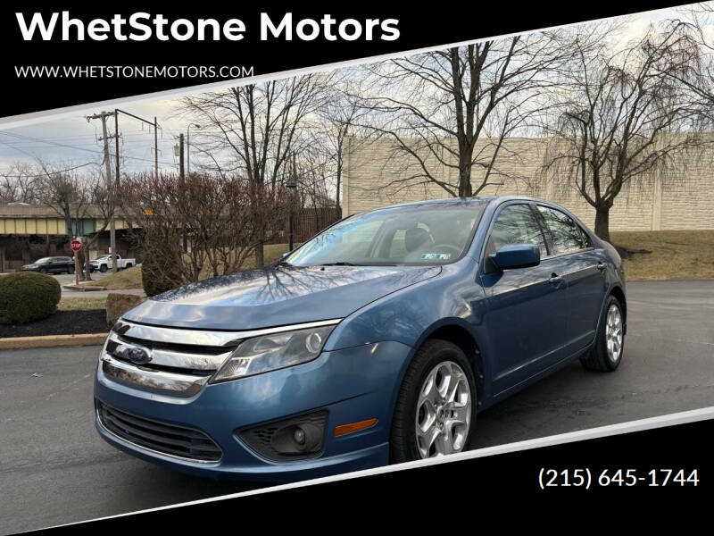 2010 Ford Fusion for sale at WhetStone Motors in Bensalem PA