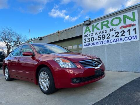2009 Nissan Altima for sale at Akron Motorcars Inc. in Akron OH