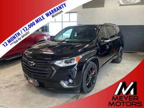2020 Chevrolet Traverse for sale at Meyer Motors in Plymouth WI