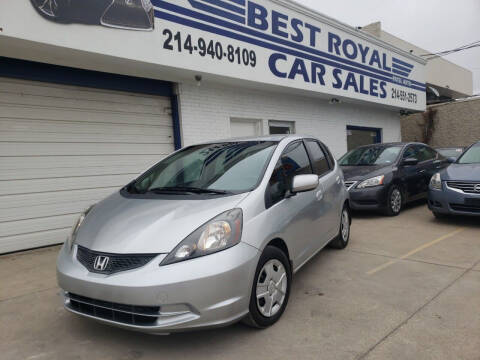 2012 Honda Fit for sale at Best Royal Car Sales in Dallas TX