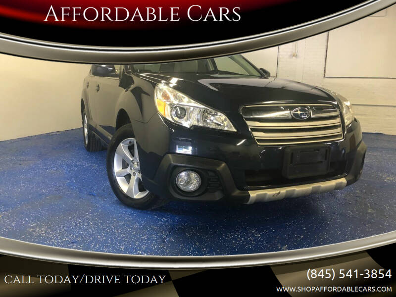 2013 Subaru Outback for sale at Affordable Cars in Kingston NY