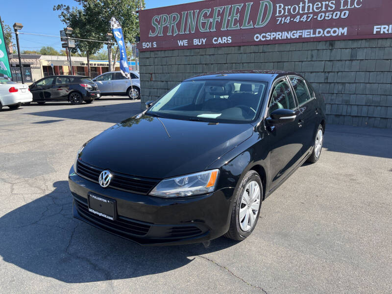 2012 Volkswagen Jetta for sale at SPRINGFIELD BROTHERS LLC in Fullerton CA