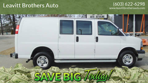 2022 Chevrolet Express for sale at Leavitt Brothers Auto in Hooksett NH