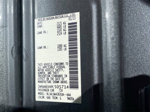 2023 Nissan Maxima 3.5 SR