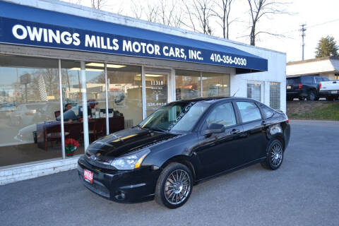 2011 Ford Focus for sale at Owings Mills Motor Cars in Owings Mills MD