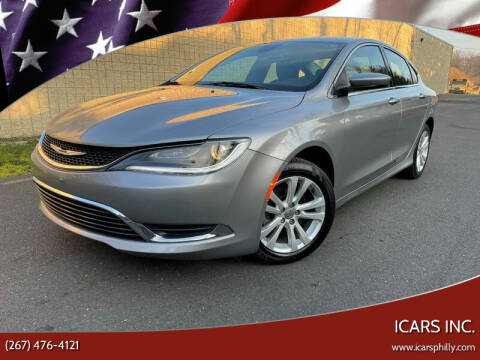 2015 Chrysler 200 for sale at ICARS INC. in Philadelphia PA