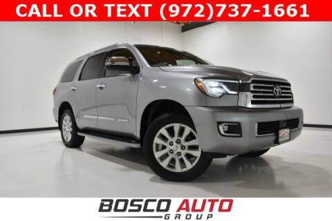 2018 Toyota Sequoia for sale at Bosco Auto Group in Flower Mound TX