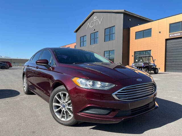 2017 Ford Fusion for sale at Activ Auto in Spanish Fork, UT