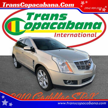 2010 Cadillac SRX for sale at TransCopacabana.Com in Hollywood FL